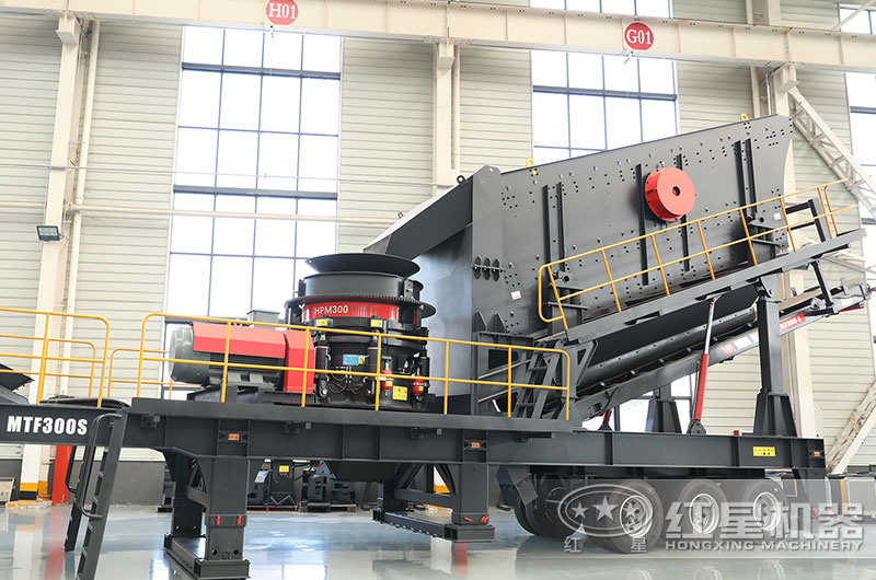 圆锥式移动矿石破碎机图片