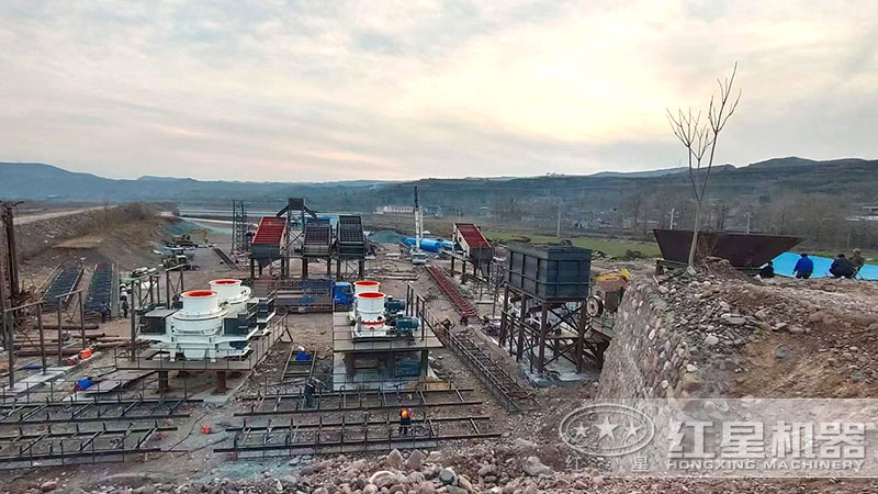 大型机制砂生产现场实拍 大型机制砂生产现场实拍
