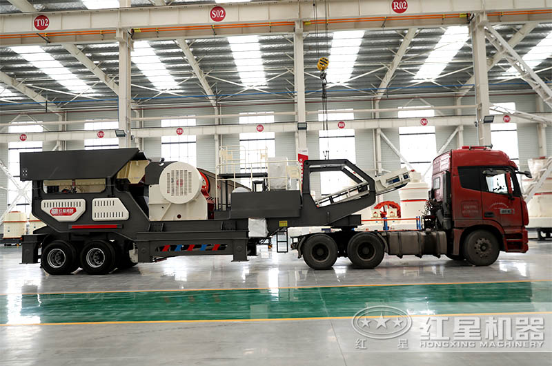 轮胎式移动破碎机发落 轮胎式移动破碎机发落