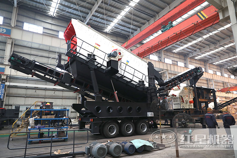 一小时产500吨石子的移动碎石机价格是多少，有没有现场视频