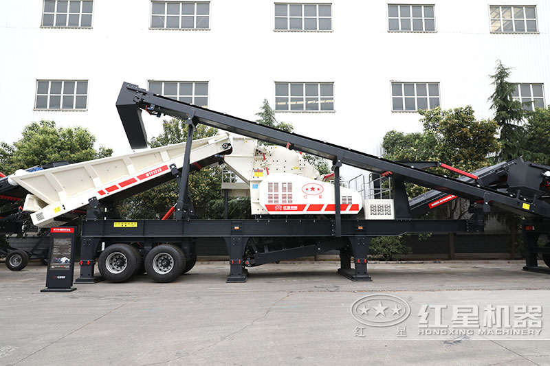 简易式移动破碎站_一小时200吨配置及价格（含现?。? title=