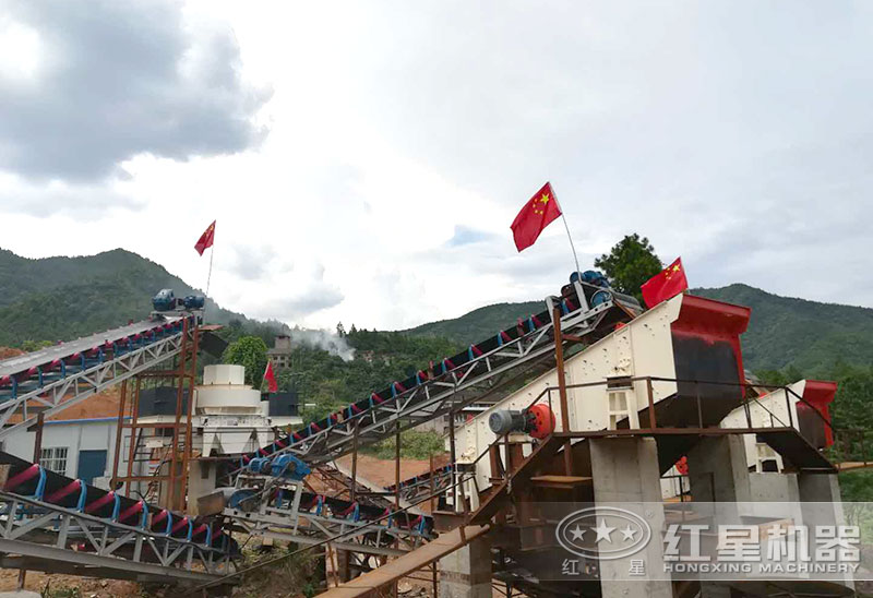 日产3000吨机制砂生产线设备有哪些_处理青石、河卵石等