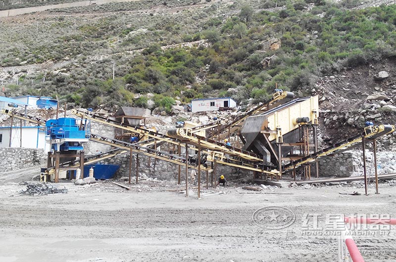 制砂生产线现场 制砂生产线现场