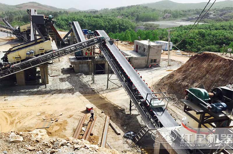 石头粉碎成沙子生产线 石头粉碎成沙子生产线