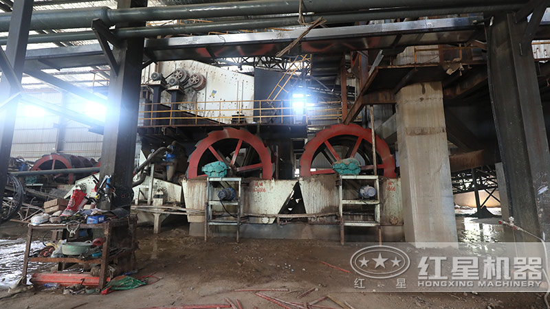 环保型轮斗洗沙机在砂石生产线必备 环保型轮斗洗沙机在砂石生产线必备